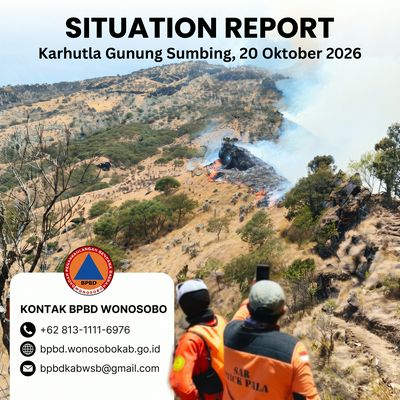 Tim Gabungan Fokus Perluasan Area, Posko Penanganan Karhutla Gunung Sumbing Dipindahkan ke Basecamp Stikpala Ds. Butuh